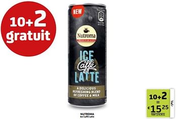 Promotions Nutroma ice caffè latte - Nutroma - Valide de 12/04/2024 à 25/04/2024 chez BelBev