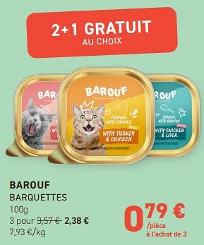 Promotions Barouf barquettes - Barouf - Valide de 17/04/2024 à 28/04/2024 chez Tom&Co
