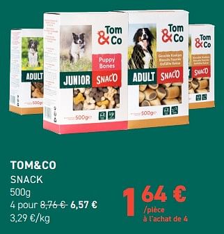 Promotions Tom+co snack - Produit maison - Tom & Co - Valide de 17/04/2024 à 28/04/2024 chez Tom&Co