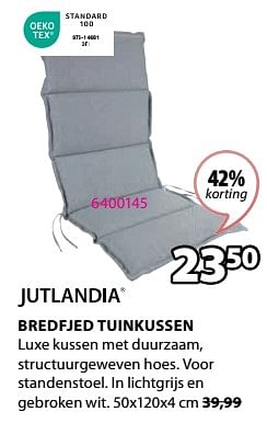 Promoties Bredfjed tuinkussen - Jutlandia - Geldig van 15/04/2024 tot 19/05/2024 bij Jysk
