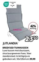 Promoties Bredfjed tuinkussen - Jutlandia - Geldig van 15/04/2024 tot 19/05/2024 bij Jysk