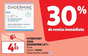 Promoties Hydratant jour diadermine lift+ - Diadermine - Geldig van 16/04/2024 tot 22/04/2024 bij Auchan