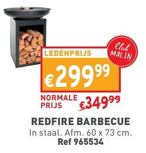 Promoties Redfire barbecue - Redfire - Geldig van 17/04/2024 tot 22/04/2024 bij Trafic