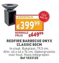 Redfire barbecue onyx classic-Redfire