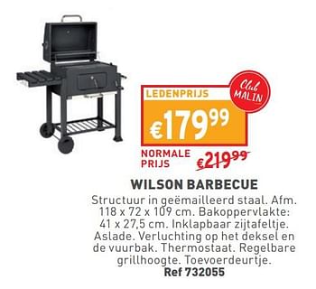 Promoties Wilson barbecue - Wilson - Geldig van 17/04/2024 tot 22/04/2024 bij Trafic