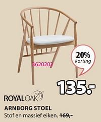 Arnborg stoel-Huismerk - Jysk
