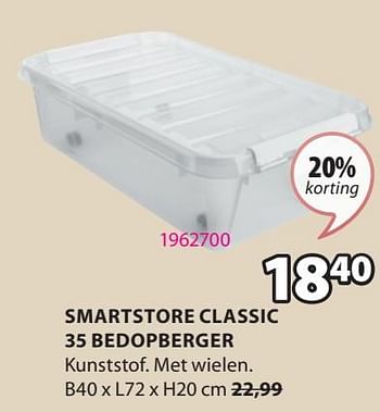 Promoties Smartstore classic 35 bedopberger - SmartStore - Geldig van 15/04/2024 tot 19/05/2024 bij Jysk