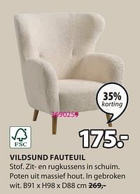 Vildsund fauteuil-Huismerk - Jysk
