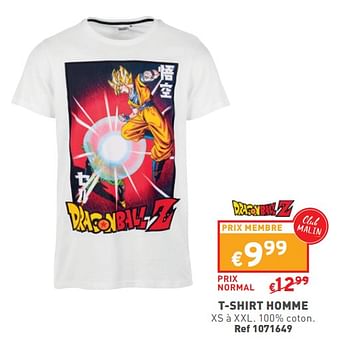 Promotions T-shirt homme - Produit maison - Trafic  - Valide de 17/04/2024 à 22/04/2024 chez Trafic