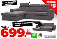 Promoties Hoeksalon max - Huismerk - Seats and Sofas - Geldig van 22/04/2024 tot 12/05/2024 bij Seats and Sofas