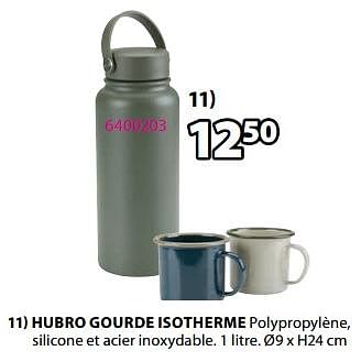 Promotions Hubro gourde isotherme - Produit Maison - Jysk - Valide de 15/04/2024 à 19/05/2024 chez Jysk