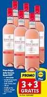Promoties Pinot grigio delle venezie blush dop - Rosé wijnen - Geldig van 24/04/2024 tot 30/04/2024 bij Lidl