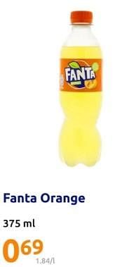 Promoties Fanta orange - Fanta - Geldig van 17/04/2024 tot 23/04/2024 bij Action