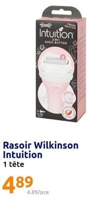 Promotions Rasoir wilkinson intuition - Wilkinson - Valide de 17/04/2024 à 23/04/2024 chez Action