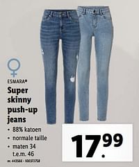 Super skinny push-up jeans-Esmara