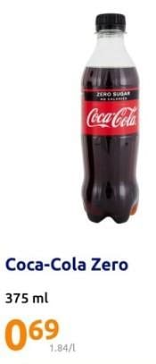Promotions Coca-cola zero - Coca Cola - Valide de 17/04/2024 à 23/04/2024 chez Action