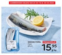 Deense forel fisker-Fisker
