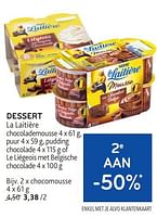 Promoties Dessert la laitière 2e aan -50% - La Laitiere - Geldig van 24/04/2024 tot 07/05/2024 bij Alvo