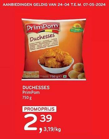 Promoties Duchesses primpom - PrimPom - Geldig van 24/04/2024 tot 07/05/2024 bij Alvo