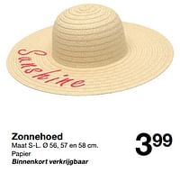 Zonnehoed-Huismerk - Zeeman 