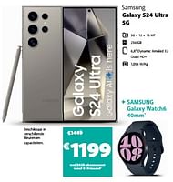 Promoties Samsung galaxy s24 ultra 5g - Samsung - Geldig van 18/04/2024 tot 03/06/2024 bij Base