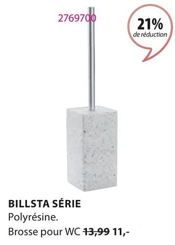 Promoties Billsta brosse pour wc - Huismerk - Jysk - Geldig van 15/04/2024 tot 19/05/2024 bij Jysk