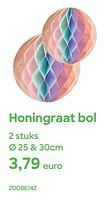 Promoties Honingraat bol - Huismerk - Ava - Geldig van 01/04/2024 tot 31/07/2024 bij Ava