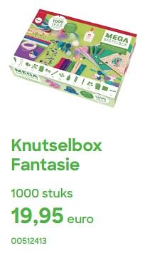 Promoties Knutselbox fantasie - Huismerk - Ava - Geldig van 01/04/2024 tot 31/07/2024 bij Ava