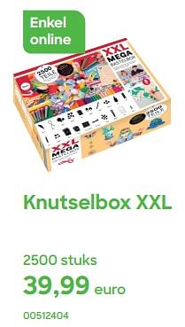 Promotions Knutselbox xxl - Produit Maison - Ava - Valide de 01/04/2024 à 31/07/2024 chez Ava