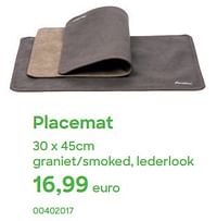 Placemat-Huismerk - Ava