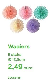 Promoties Waaiers - Huismerk - Ava - Geldig van 01/04/2024 tot 31/07/2024 bij Ava