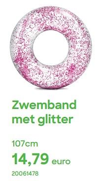 Promotions Zwemband met glitter - Produit Maison - Ava - Valide de 01/04/2024 à 31/07/2024 chez Ava