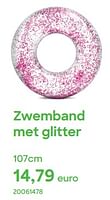 Promoties Zwemband met glitter - Huismerk - Ava - Geldig van 01/04/2024 tot 31/07/2024 bij Ava