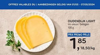 Promotions Oudendijk light - Produit maison - Alvo - Valide de 24/04/2024 à 07/05/2024 chez Alvo
