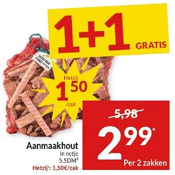 Promotions Aanmaakhout - Produit maison - Intermarche - Valide de 23/04/2024 à 28/04/2024 chez Intermarche