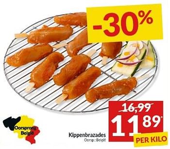 Promoties Kippenbrazades - Huismerk - Intermarche - Geldig van 23/04/2024 tot 28/04/2024 bij Intermarche