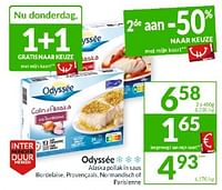 Promoties Odyssée alaska pollak in saus - Odyssee - Geldig van 23/04/2024 tot 28/04/2024 bij Intermarche