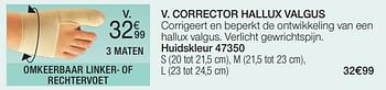 Promoties Corrector hallux valgus - Epitact - Geldig van 01/04/2024 tot 30/06/2024 bij Damart