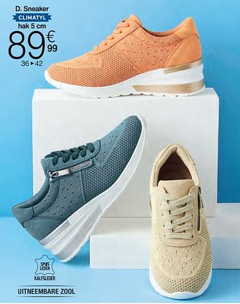 Promotions Sneaker - Produit Maison - Damart - Valide de 01/04/2024 à 30/06/2024 chez Damart