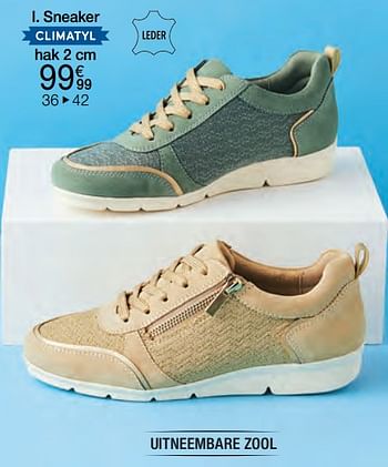 Promotions Sneaker - Produit Maison - Damart - Valide de 01/04/2024 à 30/06/2024 chez Damart