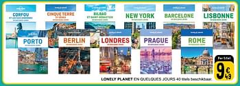 Promotions Lonely planet en quelques jours - Produit maison - Cora - Valide de 23/04/2024 à 06/05/2024 chez Cora