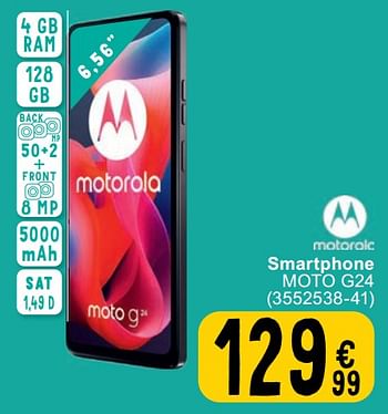 Promotions Motorola smartphone moto g24 - Motorola - Valide de 23/04/2024 à 06/05/2024 chez Cora
