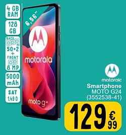 Motorola smartphone moto g24