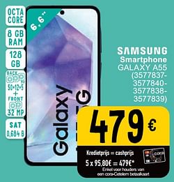 Samsung smartphone galaxy a55