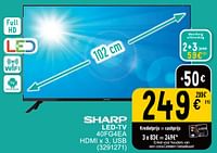 Sharp led tv 40fg4ea-Sharp