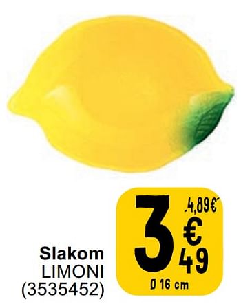 Promoties Slakom limoni - Huismerk - Cora - Geldig van 23/04/2024 tot 06/05/2024 bij Cora