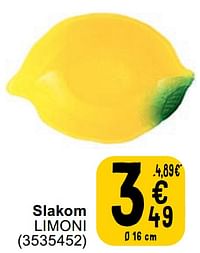 Slakom limoni-Huismerk - Cora