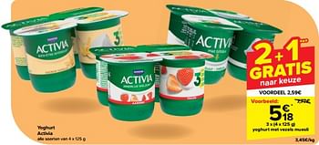 Promotions Activia yoghurt met vezels muesli - Danone - Valide de 24/04/2024 à 30/04/2024 chez Carrefour
