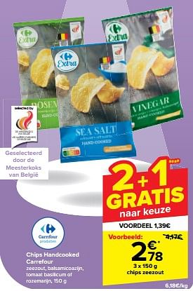 Promotions Chips zeezout - Produit maison - Carrefour  - Valide de 24/04/2024 à 30/04/2024 chez Carrefour