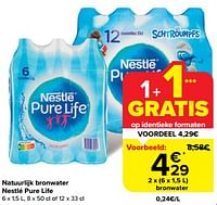 Natuurlijk bronwater nestlé pure life-Nestlé